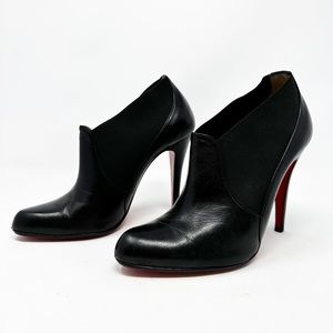Christian Louboutin Lastic Ankle Booties
